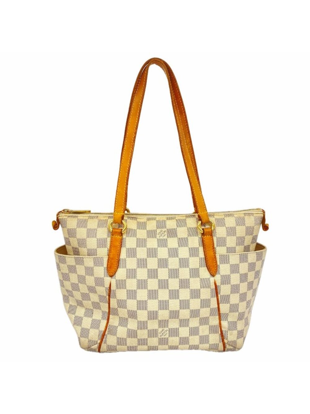 Louis Vuitton Tote Bag Damier Azur Totally PM White
